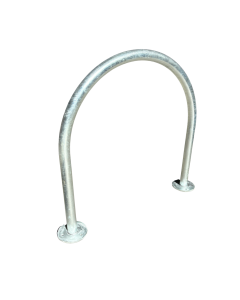 Hoop Base Plated Bike Rack